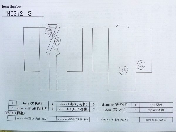画像10: N0312S  女性用 喪服  シルク（正絹）   黒,  【中古】 【USED】 【リサイクル】 ★★☆☆☆ (10)