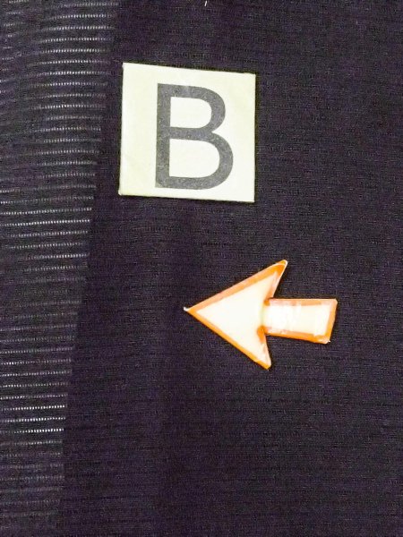 画像13: N0312T  女性用 喪服  シルク（正絹）   黒,  【中古】 【USED】 【リサイクル】 ★★☆☆☆ (13)