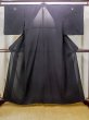画像1: N0312V  女性用 喪服  シルク（正絹）   黒,  【中古】 【USED】 【リサイクル】 ★★☆☆☆ (1)