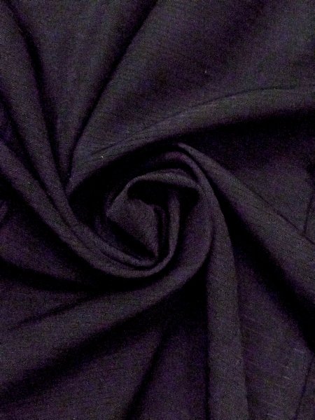 画像9: N0312V  女性用 喪服  シルク（正絹）   黒,  【中古】 【USED】 【リサイクル】 ★★☆☆☆ (9)