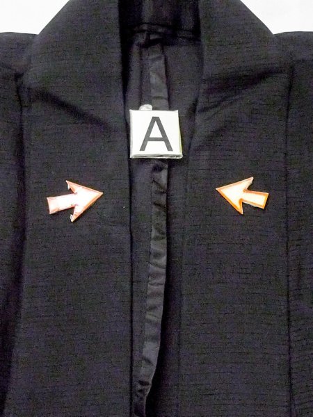 画像11: N0312Z  女性用 喪服  シルク（正絹）   黒,  【中古】 【USED】 【リサイクル】 ★★☆☆☆ (11)