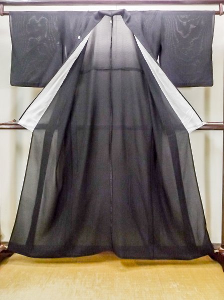 画像2: N0313A  女性用 喪服  化繊   黒,  【中古】 【USED】 【リサイクル】 ★★☆☆☆ (2)