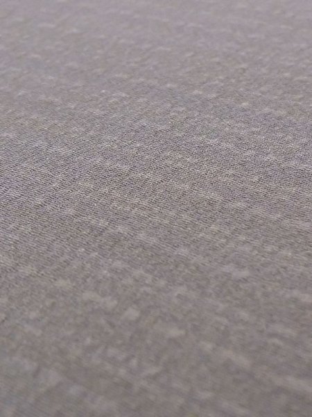 画像10: N0321E  女性用 道行  シルク(正絹)  淡い 灰色, ききょう 【中古】 【USED】 【リサイクル】 ★★☆☆☆ (10)