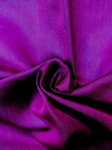 画像9: N0321L  女性用 道行  シルク(正絹)  光沢のある 紫色, 線 【中古】 【USED】 【リサイクル】 ★☆☆☆☆ (9)