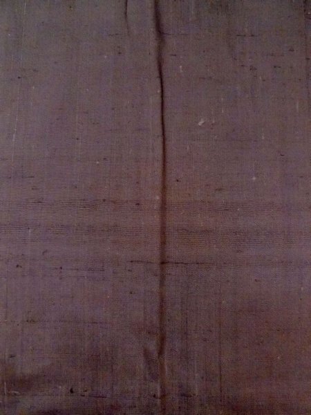 画像3: N0321M  女性用 道行  シルク(正絹)  灰色がかった 茶色,  【中古】 【USED】 【リサイクル】 ★★★☆☆ (3)