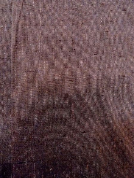 画像6: N0321M  女性用 道行  シルク(正絹)  灰色がかった 茶色,  【中古】 【USED】 【リサイクル】 ★★★☆☆ (6)