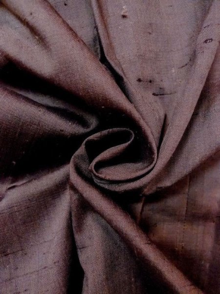 画像9: N0321M  女性用 道行  シルク(正絹)  灰色がかった 茶色,  【中古】 【USED】 【リサイクル】 ★★★☆☆ (9)