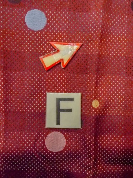 画像19: N0321Q  女性用 雨コート  シルク（正絹）   えんじ, 小さな点々 【中古】 【USED】 【リサイクル】 ★★☆☆☆ (19)