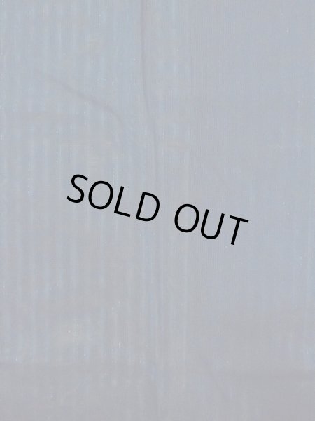 画像4: N0321R  女性用 道行  シルク（正絹）   紺, 縞 【中古】 【USED】 【リサイクル】 ★★★☆☆ (4)