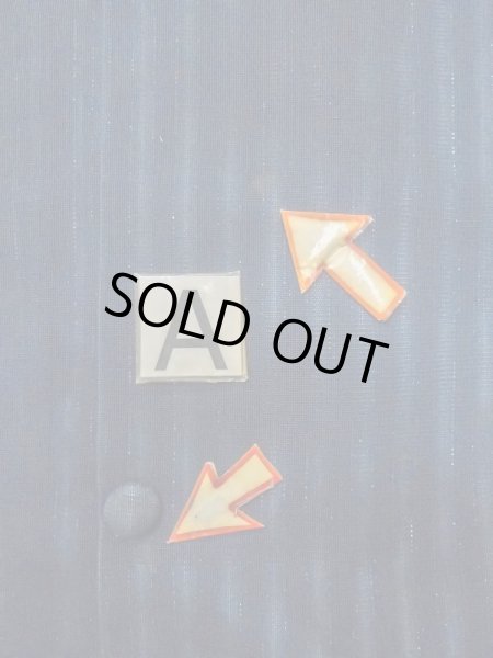 画像12: N0321R  女性用 道行  シルク（正絹）   紺, 縞 【中古】 【USED】 【リサイクル】 ★★★☆☆ (12)