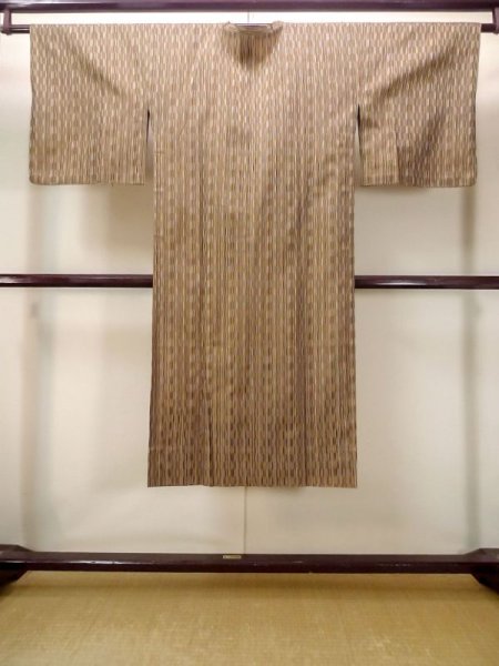 画像2: N0321T  女性用 雨コート  化繊   マルチカラー, 縞 【中古】 【USED】 【リサイクル】 ★★★★☆ (2)