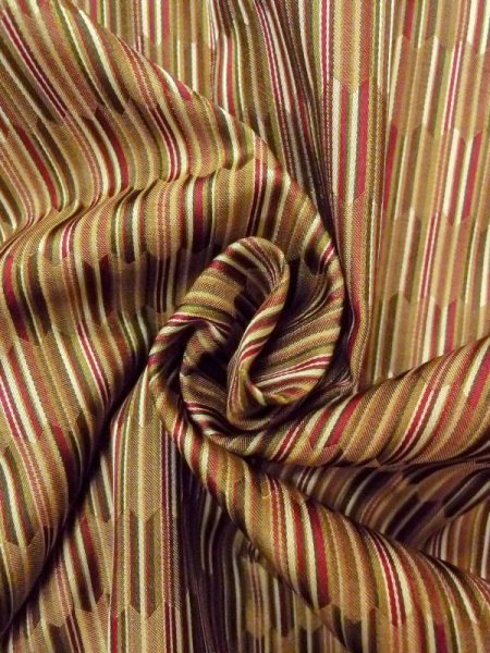 画像12: N0321T  女性用 雨コート  化繊   マルチカラー, 縞 【中古】 【USED】 【リサイクル】 ★★★★☆ (12)