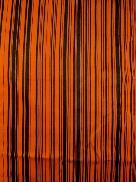 画像3: N0321X  女性用 雨コート  化繊  光沢のある 橙色, 縞 【中古】 【USED】 【リサイクル】 ★★★☆☆ (3)