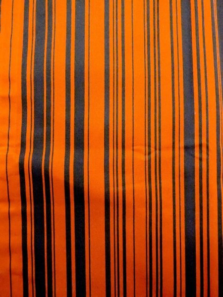 画像7: N0321X  女性用 雨コート  化繊  光沢のある 橙色, 縞 【中古】 【USED】 【リサイクル】 ★★★☆☆ (7)