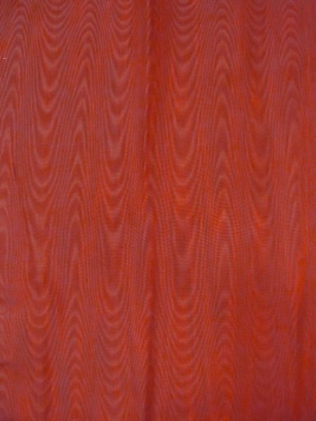 画像3: N0321Z  女性用 道行  化繊  赤み 茶色, 木目 【中古】 【USED】 【リサイクル】 ★★★☆☆ (3)