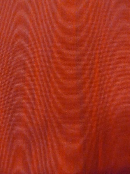 画像5: N0321Z  女性用 道行  化繊  赤み 茶色, 木目 【中古】 【USED】 【リサイクル】 ★★★☆☆ (5)