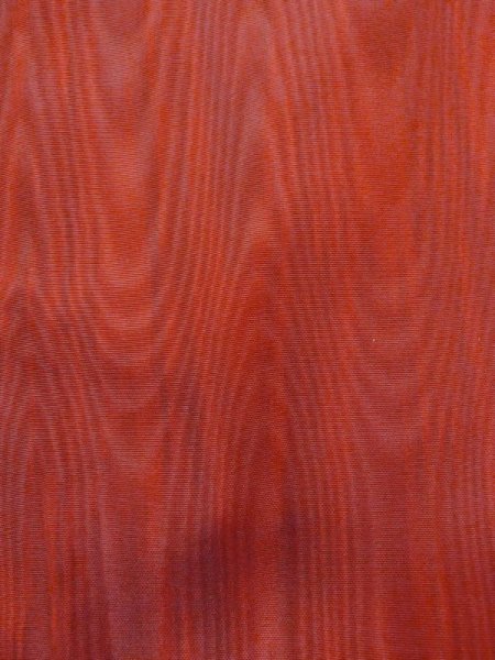 画像7: N0321Z  女性用 道行  化繊  赤み 茶色, 木目 【中古】 【USED】 【リサイクル】 ★★★☆☆ (7)