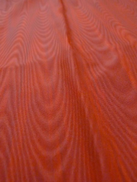 画像9: N0321Z  女性用 道行  化繊  赤み 茶色, 木目 【中古】 【USED】 【リサイクル】 ★★★☆☆ (9)