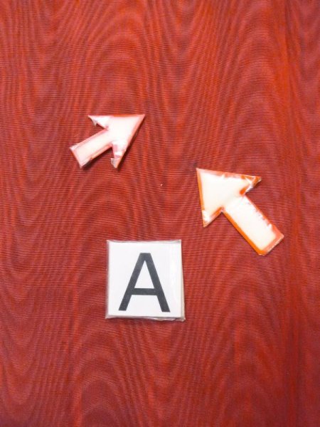 画像14: N0321Z  女性用 道行  化繊  赤み 茶色, 木目 【中古】 【USED】 【リサイクル】 ★★★☆☆ (14)