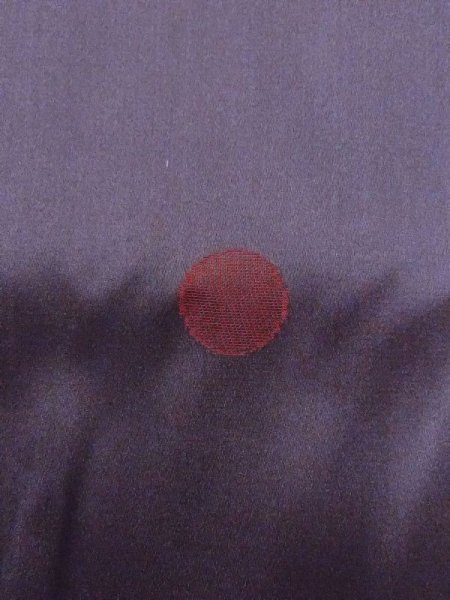 画像6: N0322A  女性用 道行  シルク（正絹）  灰色がかった 紫色, 丸 【中古】 【USED】 【リサイクル】 ★★★☆☆ (6)