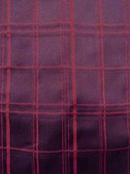 画像6: N0322B Mint  女性用 雨コート  化繊   紫色, チェック柄 【中古】 【USED】 【リサイクル】 ★★★★☆ (6)