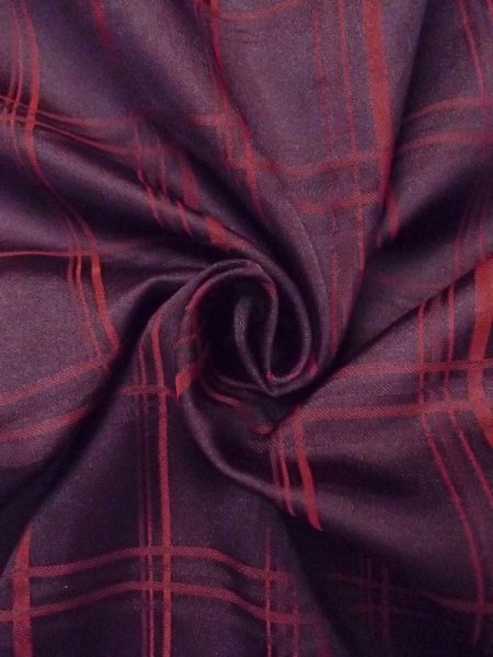 画像11: N0322B Mint  女性用 雨コート  化繊   紫色, チェック柄 【中古】 【USED】 【リサイクル】 ★★★★☆ (11)