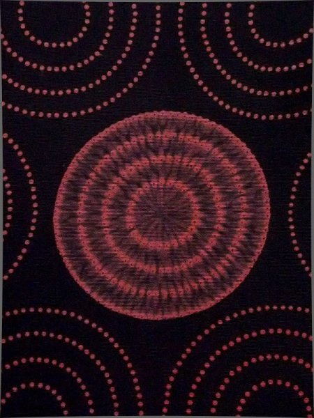 画像5: N0329A  女性用 道行  シルク(正絹)   黒, 小さな点々 【中古】 【USED】 【リサイクル】 ★★★☆☆ (5)