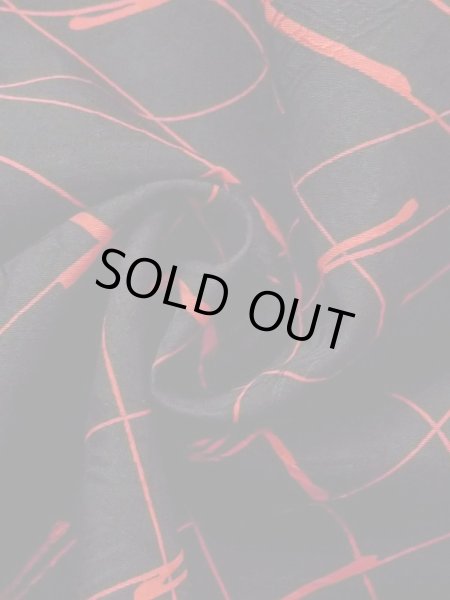 画像9: N0329C  女性用 道行  化繊   黒, 線 【中古】 【USED】 【リサイクル】 ★★★☆☆ (9)