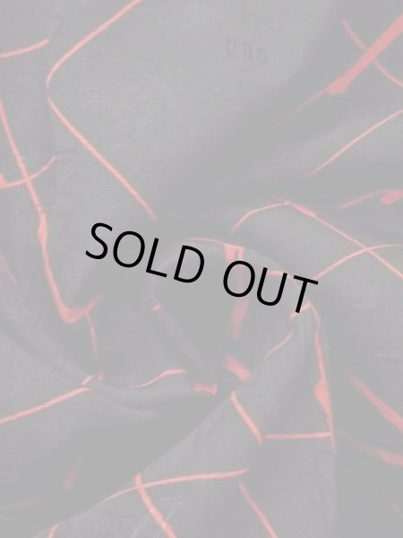 画像10: N0329C  女性用 道行  化繊   黒, 線 【中古】 【USED】 【リサイクル】 ★★★☆☆ (10)