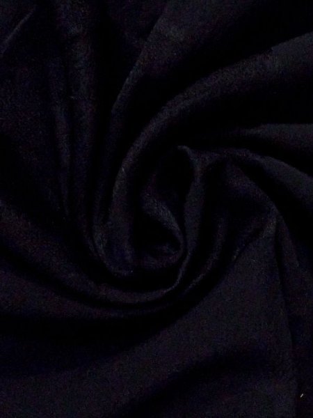 画像10: N0329F  女性用 道行  シルク(正絹)   黒,  【中古】 【USED】 【リサイクル】 ★☆☆☆☆ (10)