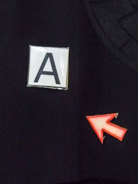 画像12: N0329F  女性用 道行  シルク(正絹)   黒,  【中古】 【USED】 【リサイクル】 ★☆☆☆☆ (12)