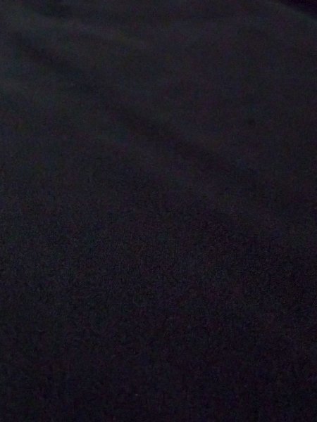 画像8: N0329G  女性用 道行  シルク(正絹)   黒,  【中古】 【USED】 【リサイクル】 ★★☆☆☆ (8)