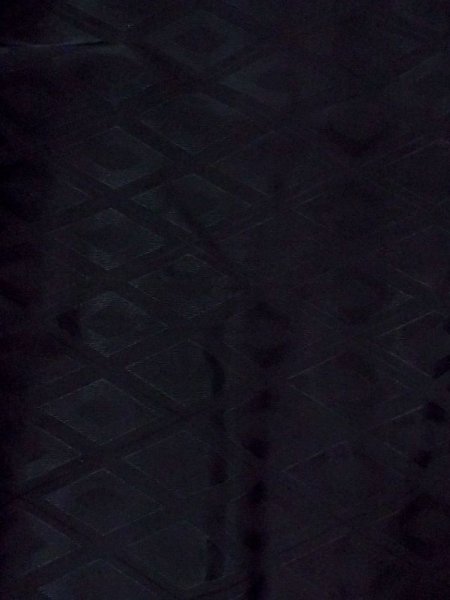 画像3: N0329I  女性用 道行  化繊   黒,  【中古】 【USED】 【リサイクル】 ★★★☆☆ (3)