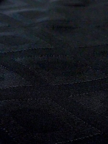 画像7: N0329I  女性用 道行  化繊   黒,  【中古】 【USED】 【リサイクル】 ★★★☆☆ (7)