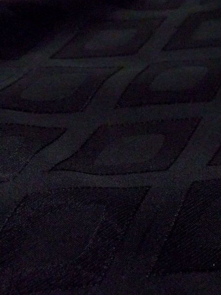 画像8: N0329I  女性用 道行  化繊   黒,  【中古】 【USED】 【リサイクル】 ★★★☆☆ (8)