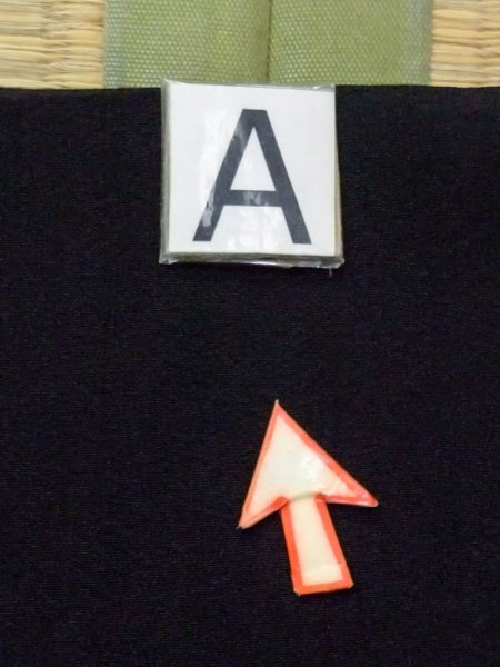 画像12: N0329K  女性用 道行  シルク(正絹)   黒,  【中古】 【USED】 【リサイクル】 ★★☆☆☆ (12)