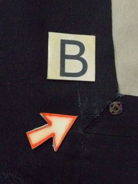 画像13: N0329L  女性用 道行  シルク(正絹)   黒,  【中古】 【USED】 【リサイクル】 ★☆☆☆☆ (13)