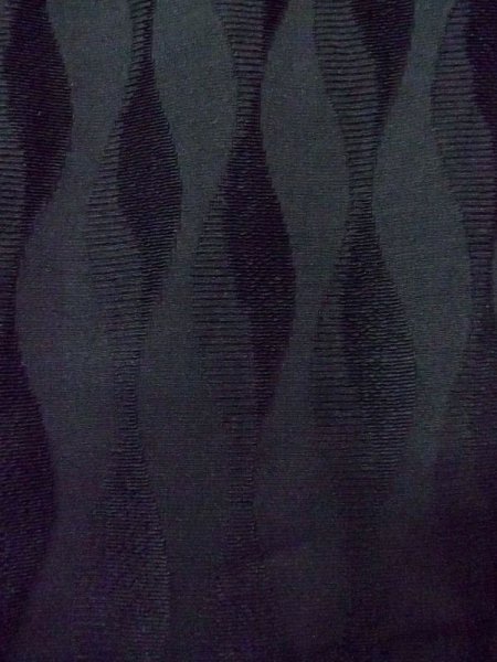 画像7: N0329P Mint  女性用 道行  シルク(正絹)   黒,  【中古】 【USED】 【リサイクル】 ★★★★☆ (7)