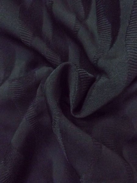 画像11: N0329P Mint  女性用 道行  シルク(正絹)   黒,  【中古】 【USED】 【リサイクル】 ★★★★☆ (11)