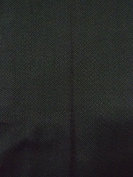 画像3: N0329R  女性用 道行  シルク(正絹)   黒,  【中古】 【USED】 【リサイクル】 ★★★☆☆ (3)