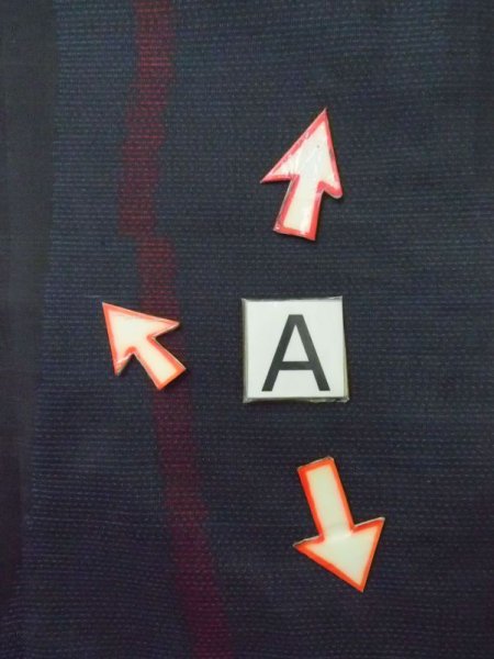 画像13: N0329T  女性用 道行 コート シルク(正絹)   黒, 縞 【中古】 【USED】 【リサイクル】 ★★★☆☆ (13)