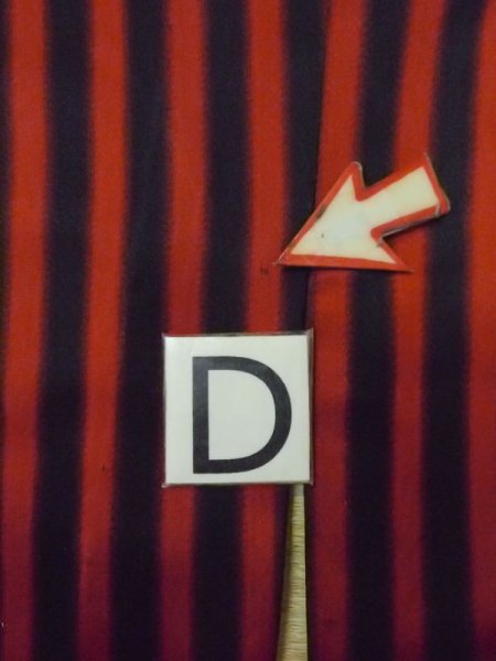 画像15: N0329X  女性用 雨コート 裏地:共布 化繊   赤色, 縞 【中古】 【USED】 【リサイクル】 ★★☆☆☆ (15)