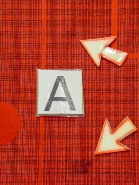 画像12: N0329Z  女性用 道行  シルク(正絹)   朱赤, 線 【中古】 【USED】 【リサイクル】 ★★☆☆☆ (12)