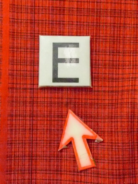 画像16: N0329Z  女性用 道行  シルク(正絹)   朱赤, 線 【中古】 【USED】 【リサイクル】 ★★☆☆☆ (16)