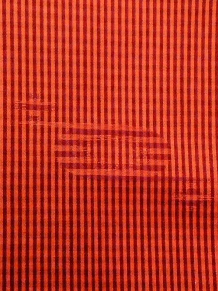 画像5: N0330B  女性用 雨コート  化繊   朱赤, チェック柄 【中古】 【USED】 【リサイクル】 ★★★☆☆ (5)