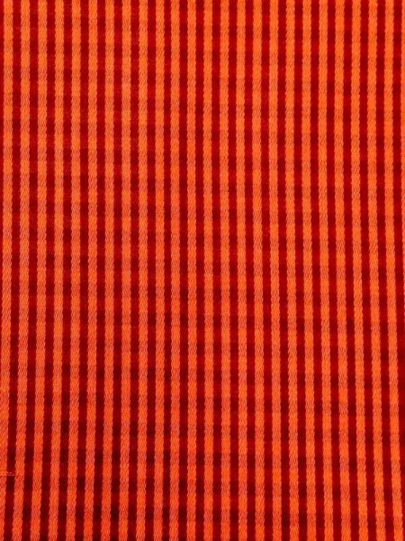 画像6: N0330B  女性用 雨コート  化繊   朱赤, チェック柄 【中古】 【USED】 【リサイクル】 ★★★☆☆ (6)