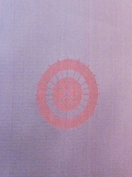 画像5: N0330D  女性用 道行 主柄:傘 化繊  淡い 紫色, ぼかし 【中古】 【USED】 【リサイクル】 ★★★☆☆ (5)