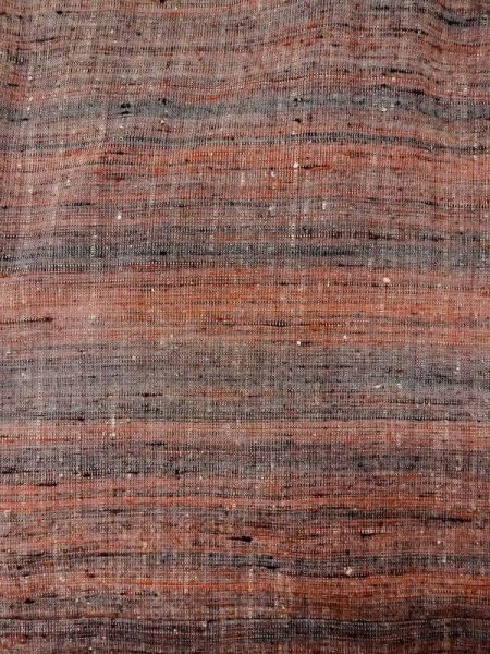 画像3: N0409F  女性用 紬  シルク(正絹)   マルチカラー, 縞 【中古】 【USED】 【リサイクル】 ★★★☆☆ (3)