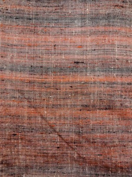 画像4: N0409F  女性用 紬  シルク(正絹)   マルチカラー, 縞 【中古】 【USED】 【リサイクル】 ★★★☆☆ (4)