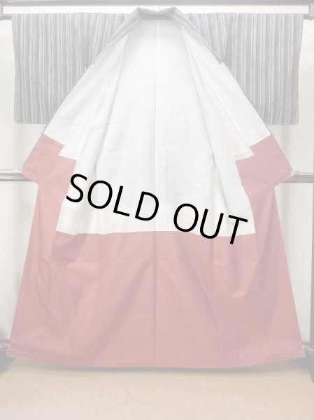 画像2: N0409H Mint  女性用 紬  シルク（正絹）  灰色がかった マルチカラー, 縞 【中古】 【USED】 【リサイクル】 ★★★★☆ (2)